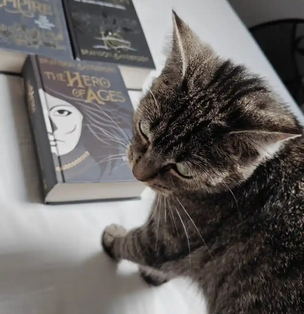 Mistborn vs Stormlight Archive: An Honest Comparison 3 Mistborn Era 1 trilogy hardcover books - The Final Empire, The Well of Ascension, and The Hero of Ages by Brandon Sanderson