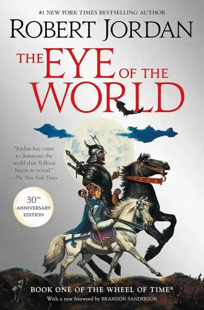 5 Brilliant Fantasy Books Every Stranger Things Fan Will Love 5 The Eye of the World by Robert Jordan book cover